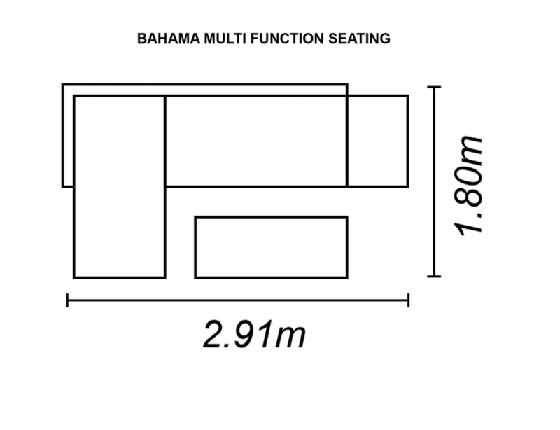 Bahama Lounge Sofa Set