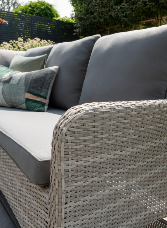 Weybourne Outdoor Mini Corner Lounge Set - Grey