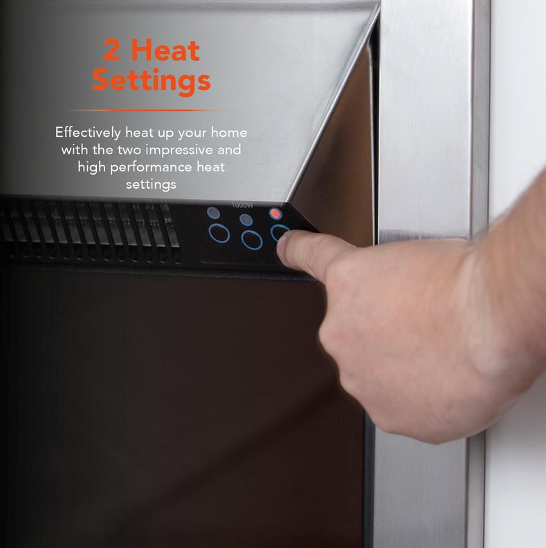 Chester 2KW Fireplace Suite White