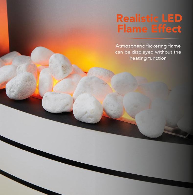 York Grey Fireplace Suite