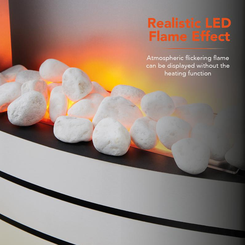 York Ivory Fireplace Suite