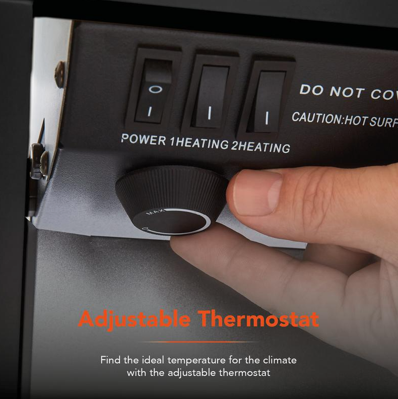 York Fireplace Suite Black