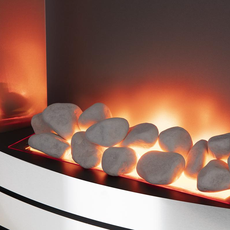 York Fireplace Suite Beech