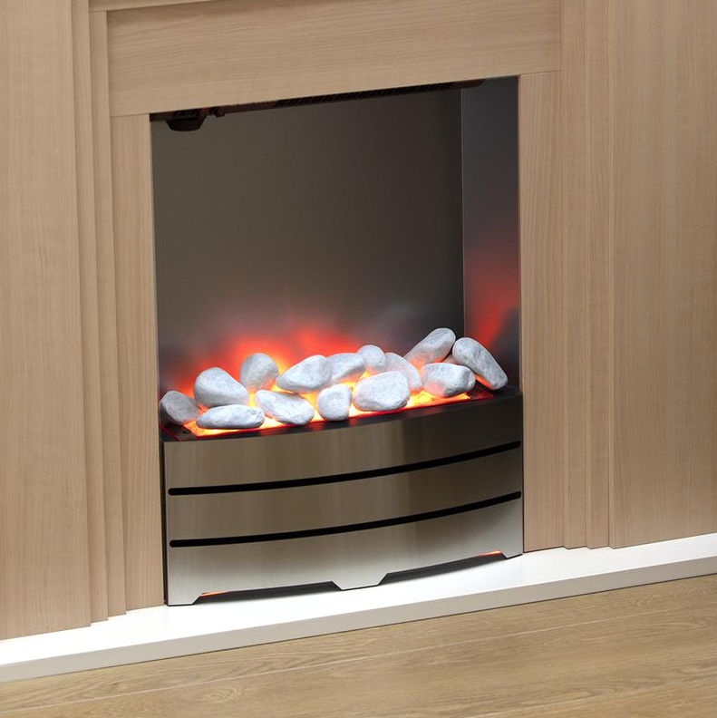 York Fireplace Suite Beech