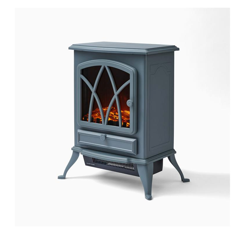 Stirling Electric Fire Stove 2KW Grey