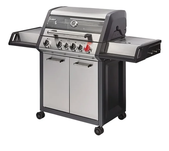 Enders Monroe Pro 4 Sik Turbo Gas Barbecue + Side Burner