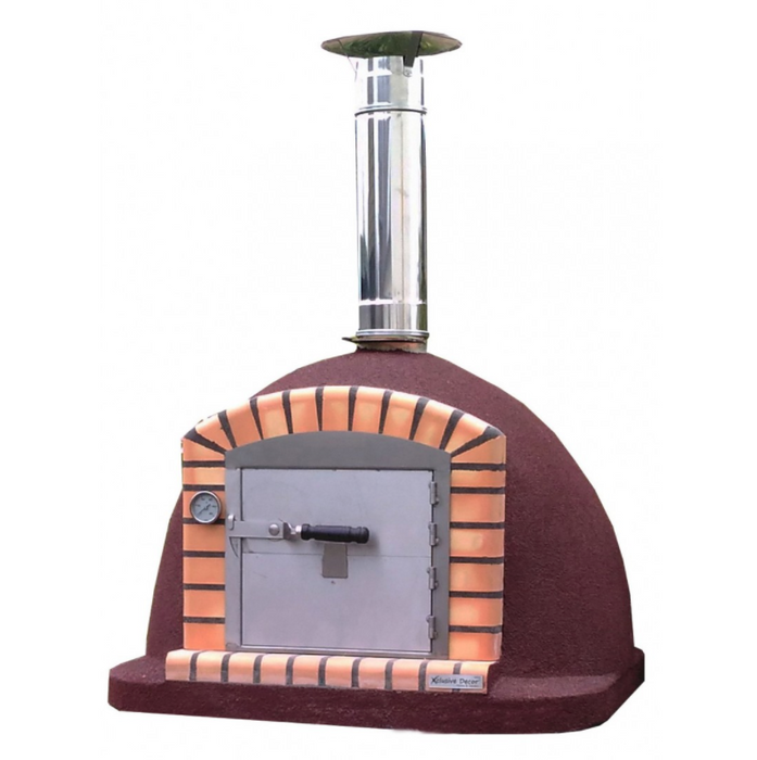Vulcano xl plus wood fired pizza oven 1200mm