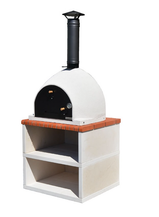 Outdoor royal wood fired oven with stand