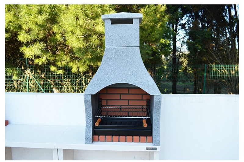 Napoli Outdoor Kitchen with Pizza Oven and BBQ Grill
