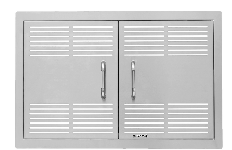 Bull Double Vented Door Stainless Steel - 76cm
