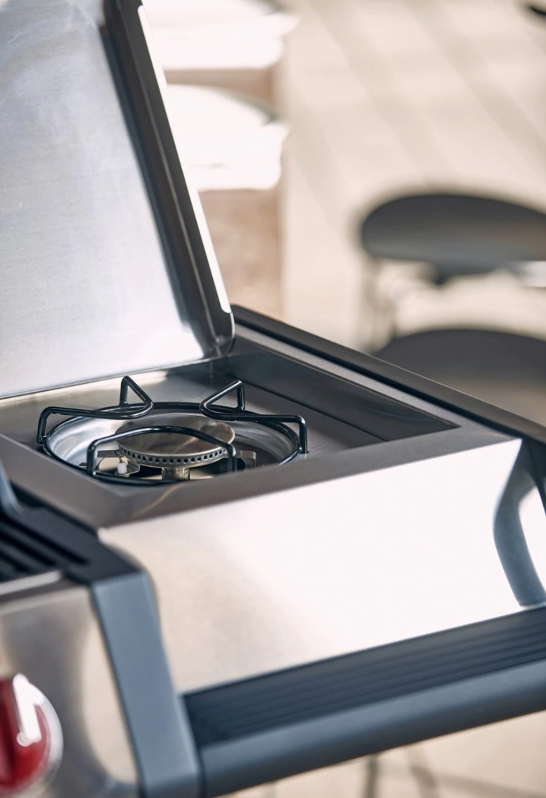 Enders Monroe Pro 3 Sik Turbo 3 Burner Gas BBQ + Side Burner