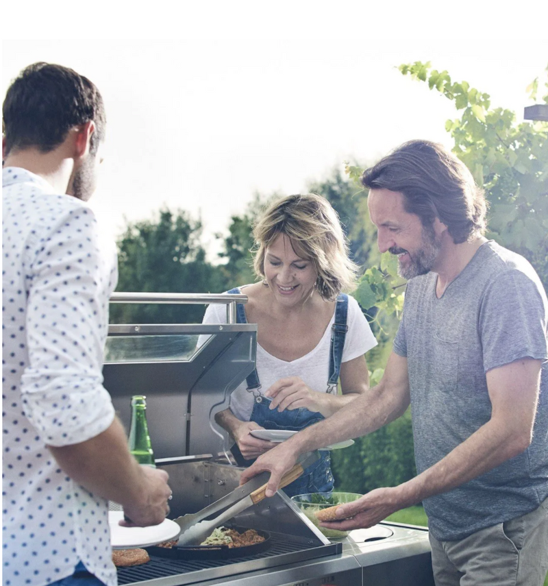 Enders Kansas Pro 3 Sik Turbo 3 Burner Gas BBQ + Side Burner