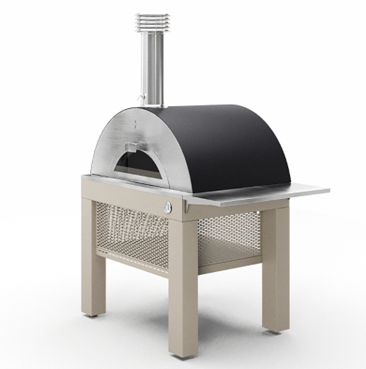 Fontana Bellagio Wood Pizza Oven Including Trolley