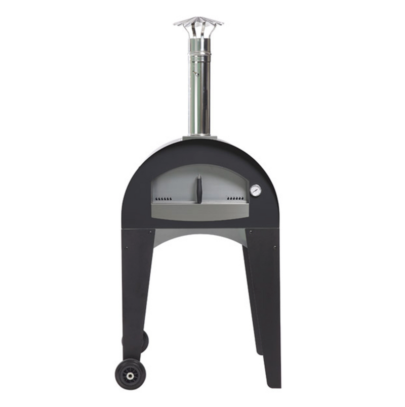 Fontana Ischia Wood Pizza Oven with Trolley