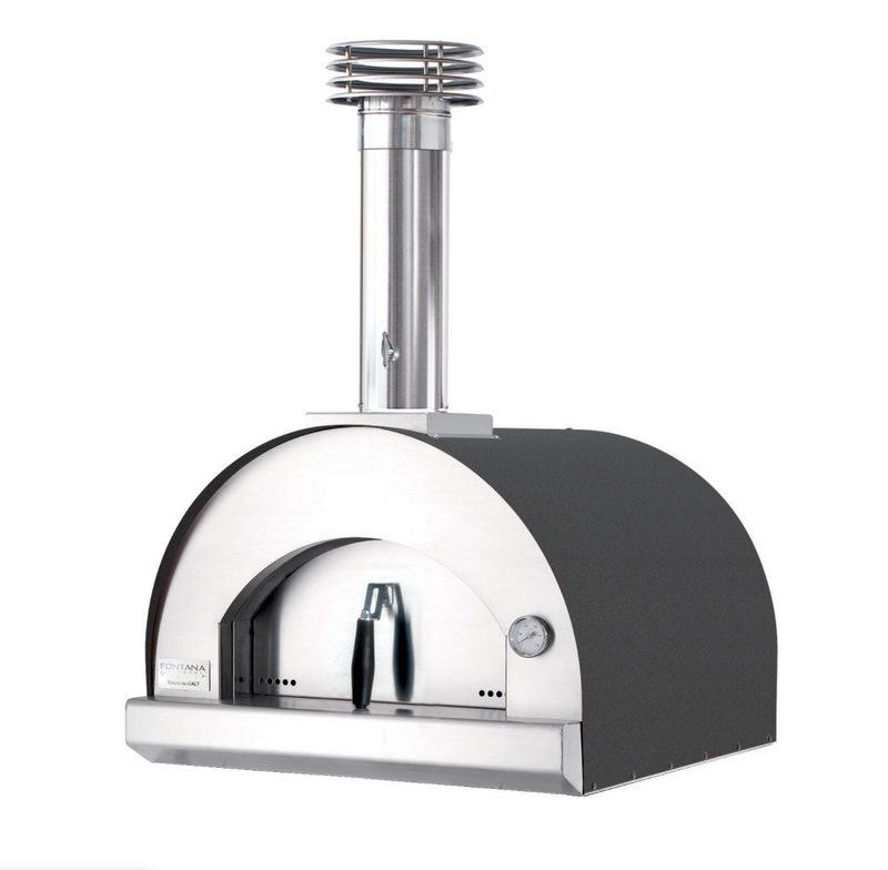 Fontana Margherita Build In Wood Pizza Oven - Anthracite