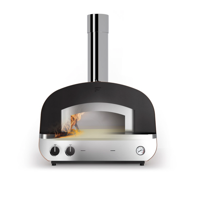 Fontana Piero Build In Hybrid Gas and Wood Pizza Oven