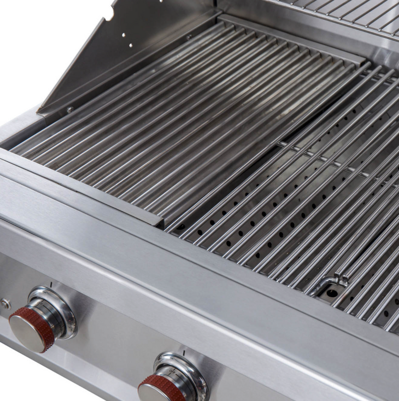 Sunstone Ruby Series 3 Burner Gas Grill with Infrared Rear Burner, Rotisserie Kit, and Cover