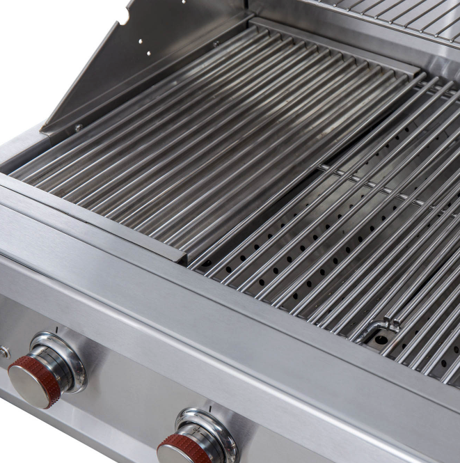 Sunstone Ruby Series 5 Burner Gas Grill with Infrared + Rotisserie Kit