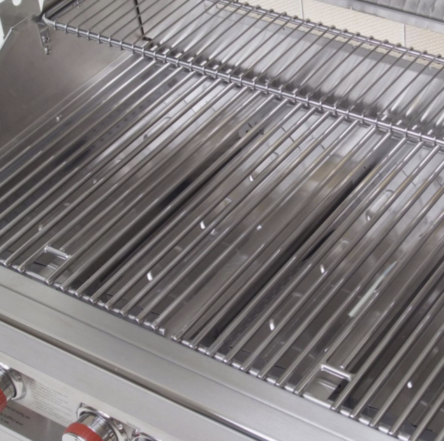 Sunstone Ruby Series 5 Burner Gas Grill with Infrared Rear Burner, Rotisserie Kit, and Cover