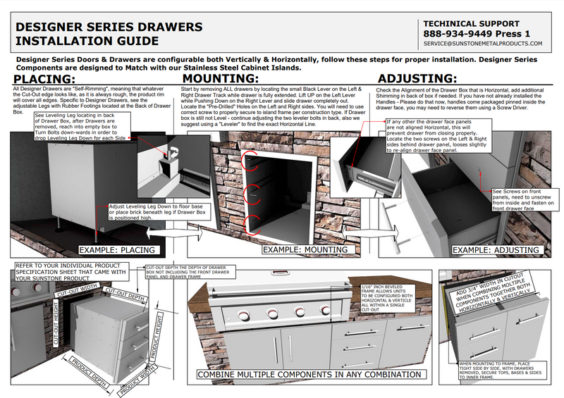 Sunstone Designer Series Drawer