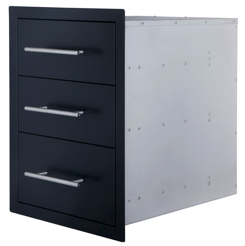 Sunstone Black Series Triple Access Drawer