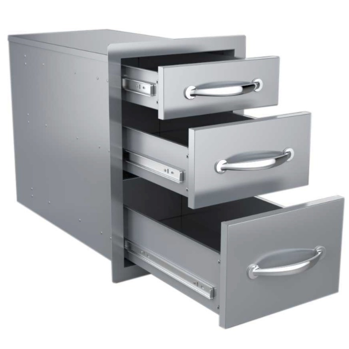 Sunstone Triple Drawer