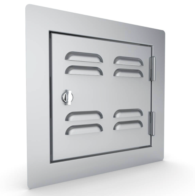 Sunstone Single Utility Door