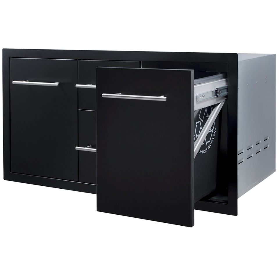 Sunstone Black Series Multi Storage Warming or Cooling Drawers Combo