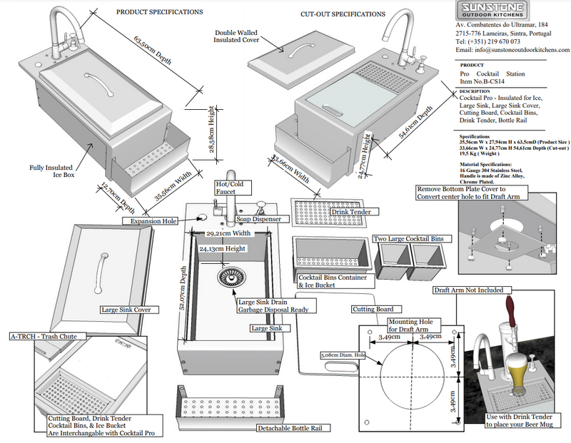 Sunstone Cocktail Station Pro