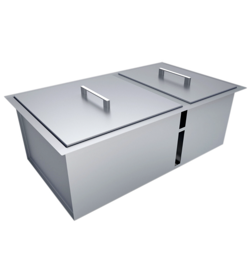 Sunstone Double Sink With Covers