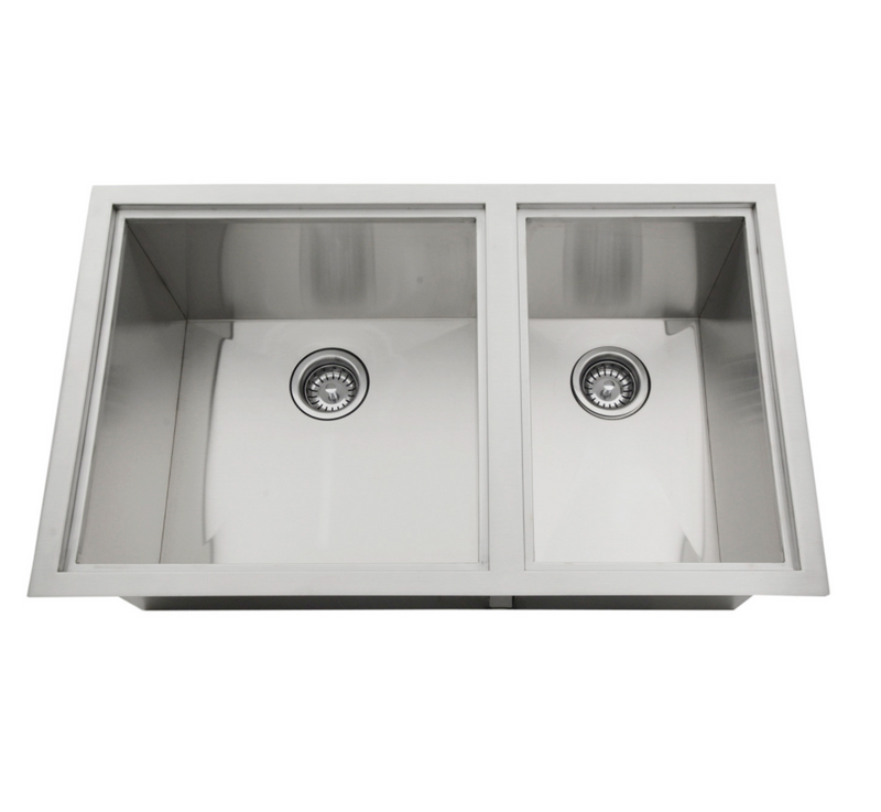 Sunstone Double Sink With Covers