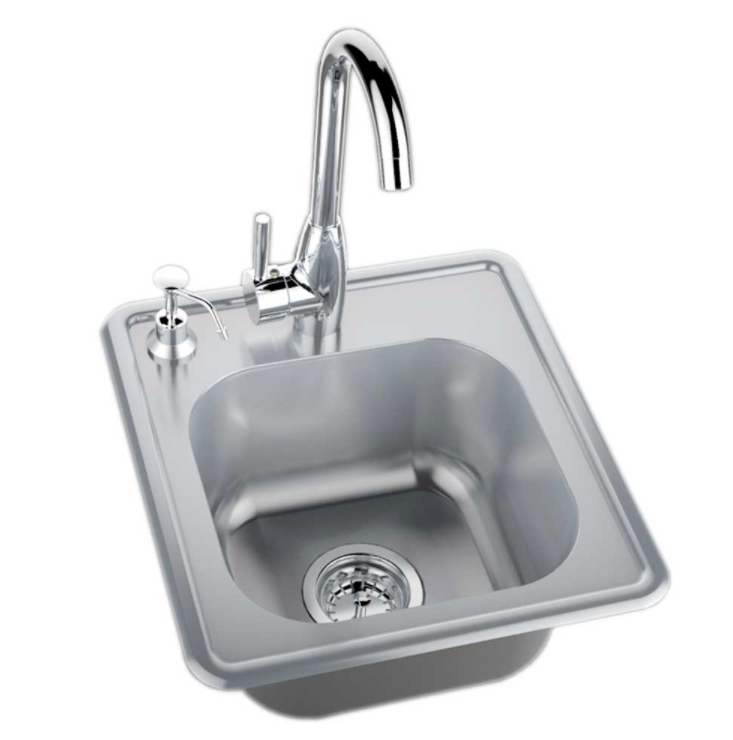 Sunstone Drop In Sink with Tap