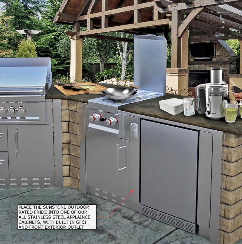 Sunstone Outdoor Rated Refrigerator