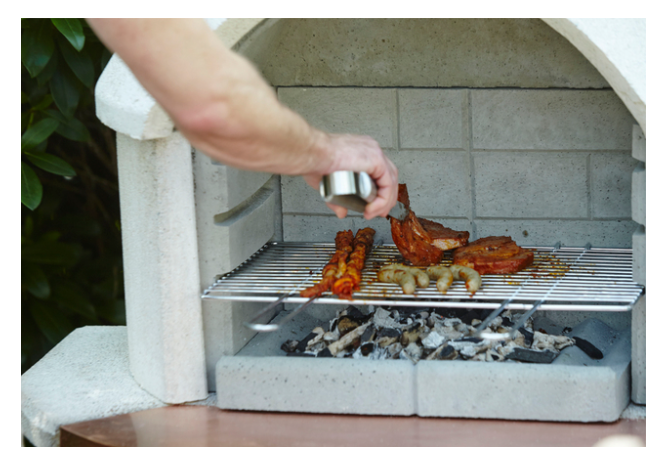 Buschbeck Chrome Cooking Grill