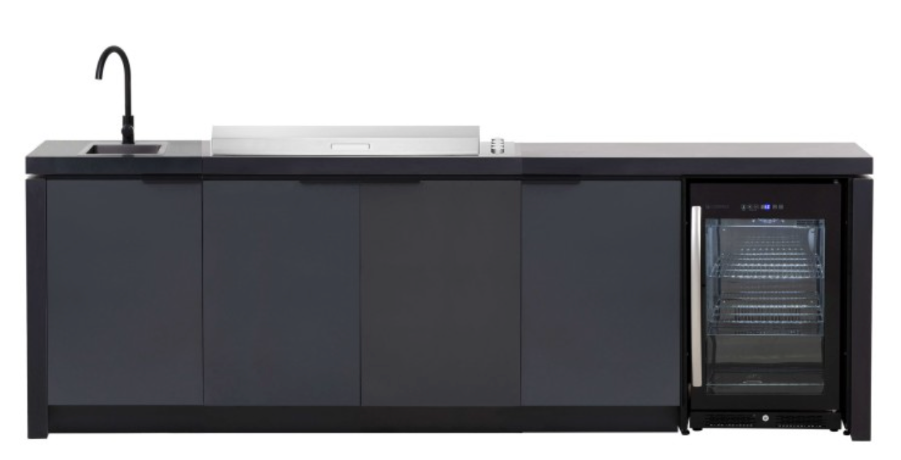 Cabinex Classic Outdoor kitchen with Fridge & Sink (BBQ Not Included)