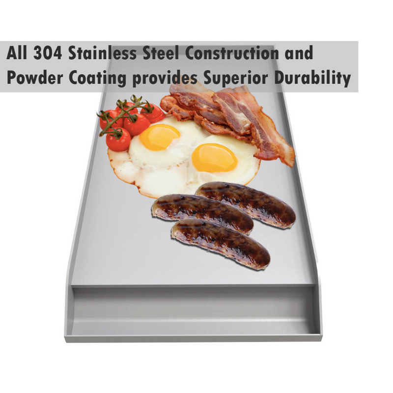 Sunstone Ruby Solid Steel Powder Coated Ruby Griddle