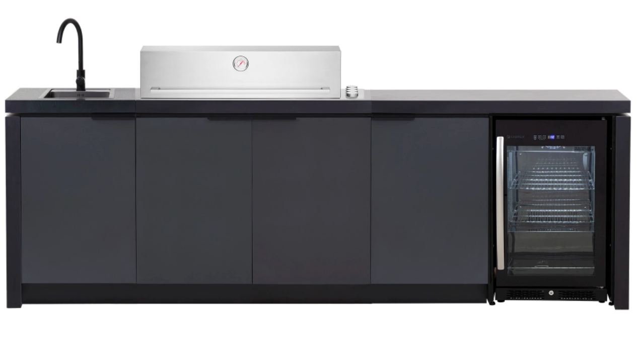 Flat pack outdoor kitchen best sale