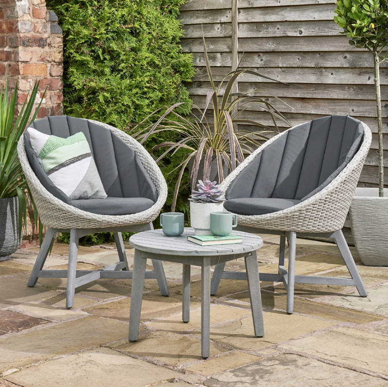 Chedworth Curved Bistro Set