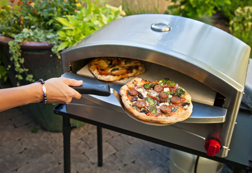 Camp Chef Italian Gas Pizza Oven + Cover