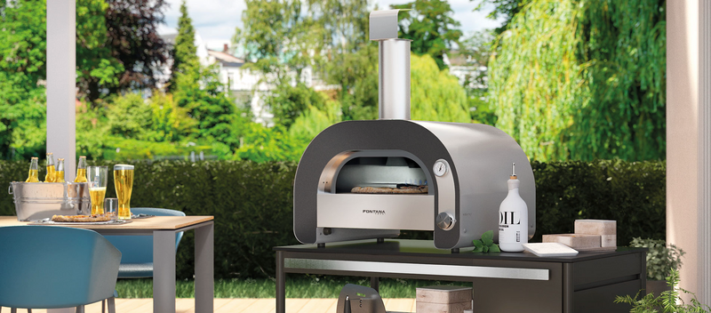 Fontana Maestro 60 Gas Pizza Oven and Pizza Desk Cooking Worktop