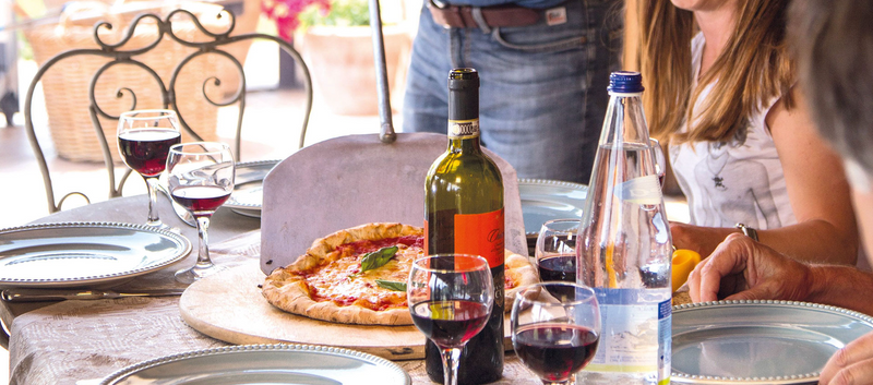 Fontana Mangiafuoco Build in Wood Pizza Oven - Rosso