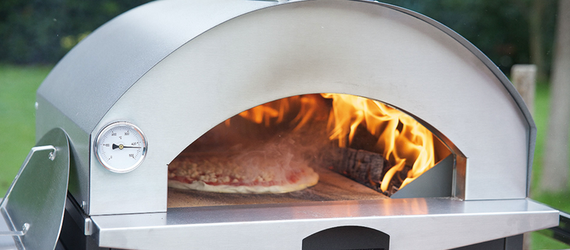 Fontana Pizza and Cucina Charcoal and Wood Fired BBQ Oven