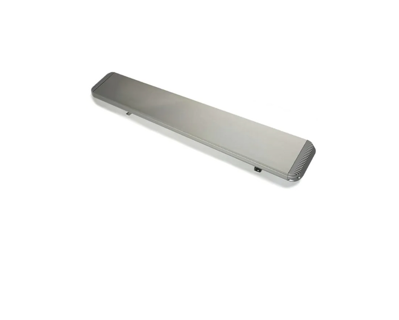 MO-EL Heatwave Hot Top 1650W Infrared Heater (Silver)