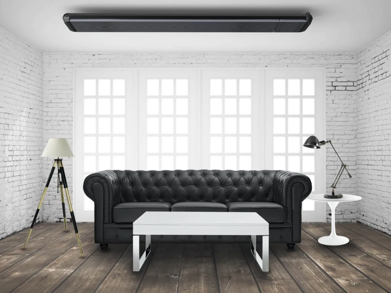 MO-EL Heatwave Hot Top 3200W Infrared Heater (Black)