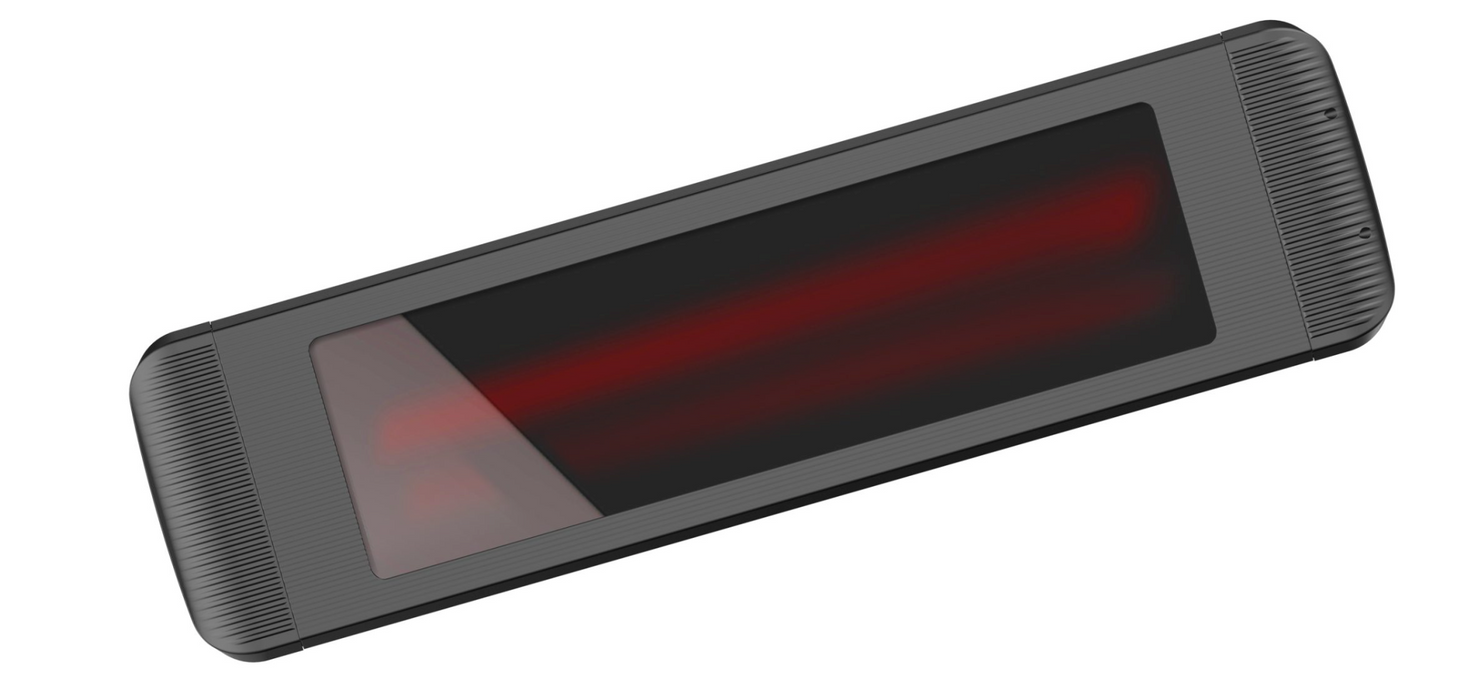 MO-EL Heatwave Aaren 2400W Infrared Heater (Black)