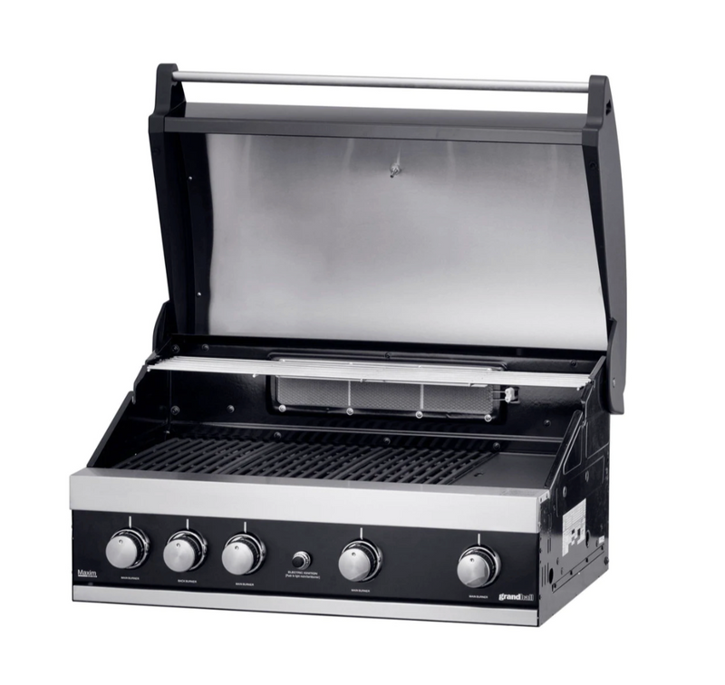 GrandPro Outdoor Kitchen with 5 Burner BBQ, and Maestro Pizza Oven - 2.6m