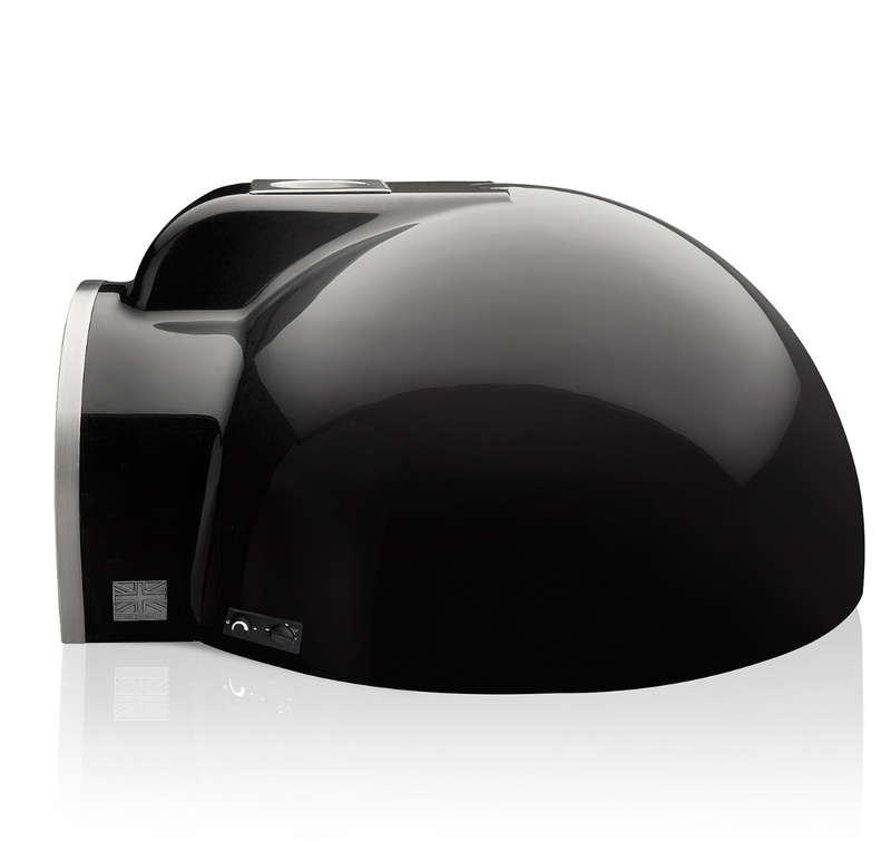 Delivita - Pro Dual Fuel  - Very Black + Flue Pipe & Rain cap