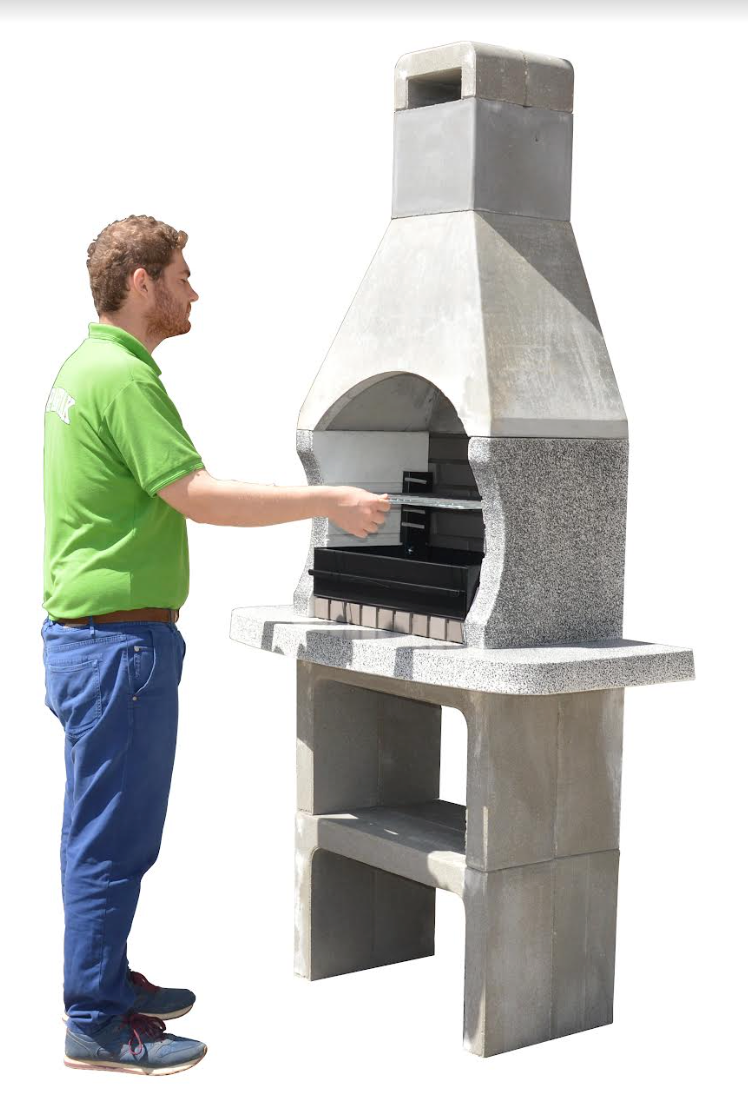 Victoria Masonry Charcoal Barbecue Grill