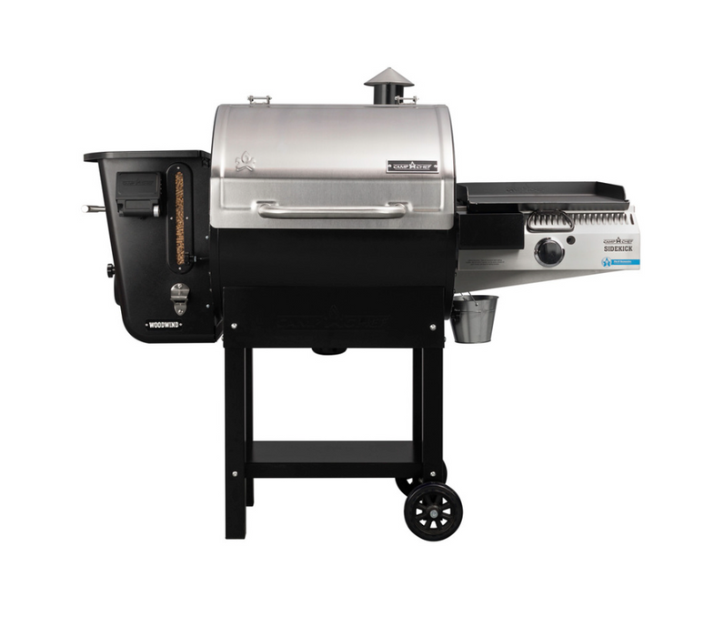 Camp Chef Woodwind 24 WiFi Pellet BBQ Grill With Sidekick