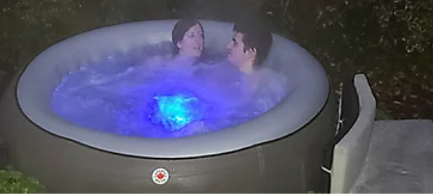 Canadian Spa Company 4 person Inflatable hot tub